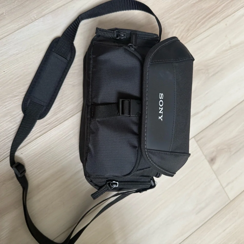 Sony LCSU21 Soft Carrying Case for Cyber-Shot and Alpha NEX Cameras (Black)
